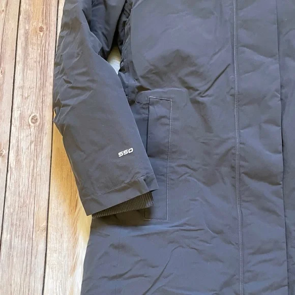 The North Face Women’s Arctic Parka Coat In Vanadis Grey - Picture 4 of 9